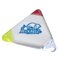 Two Color Triangle Shape Highlighter W/ Erasing Ink